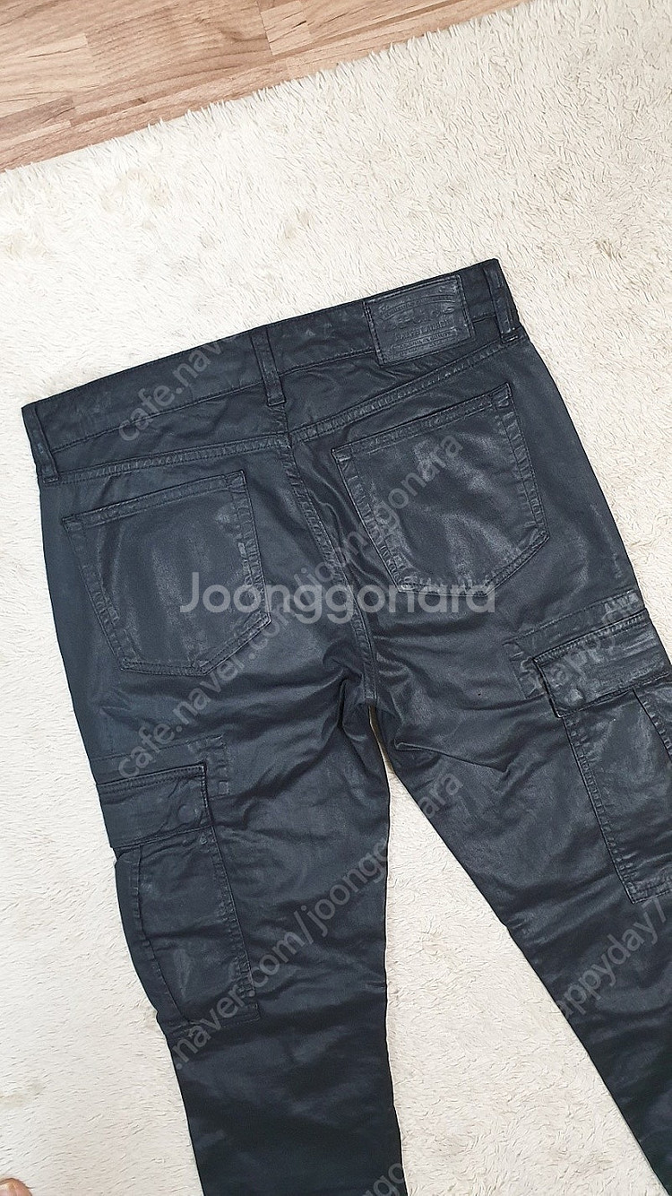 [남성28] 정품 폴로 랄프로렌 레더바지 카고바지 새것...--0