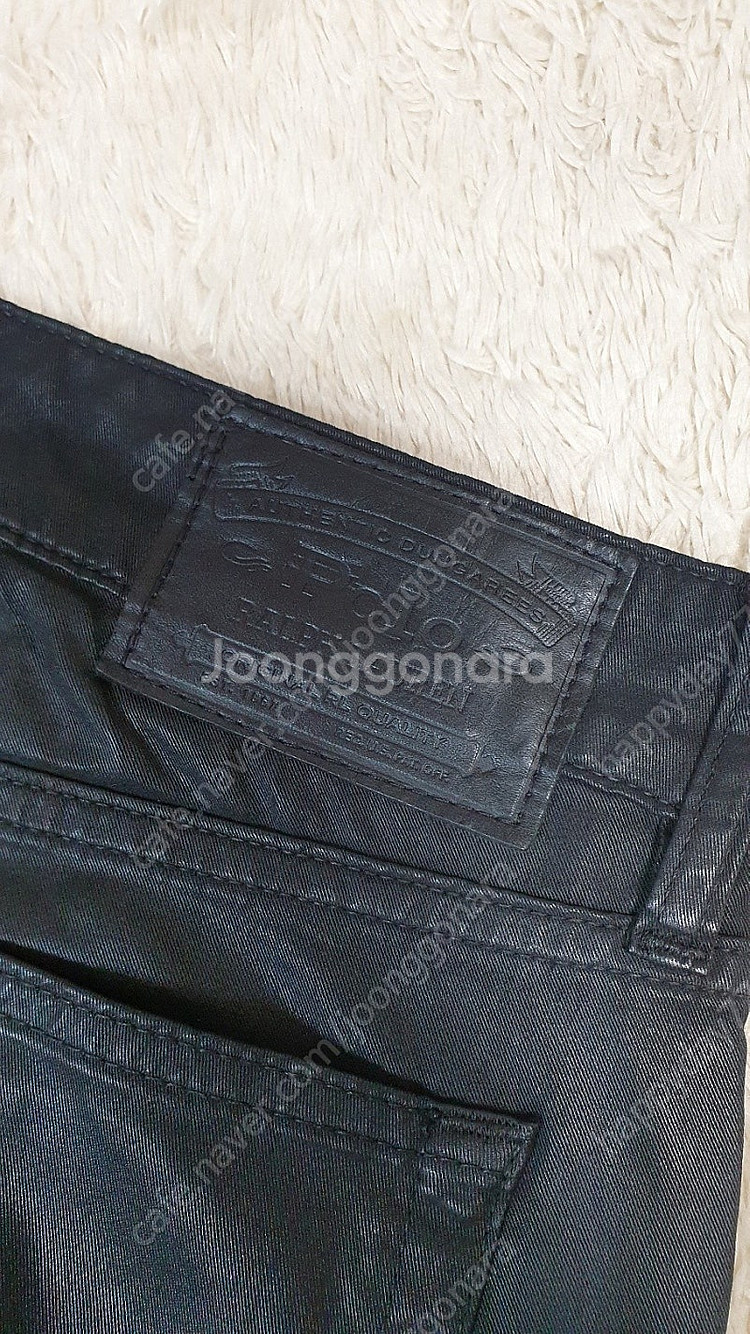 [남성28] 정품 폴로 랄프로렌 레더바지 카고바지 새것...--5