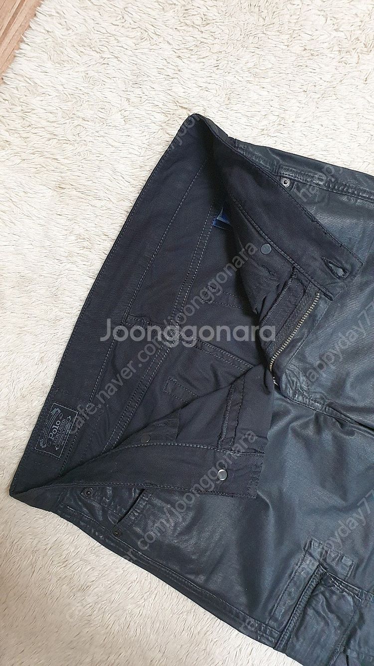 [남성28] 정품 폴로 랄프로렌 레더바지 카고바지 새것...--6
