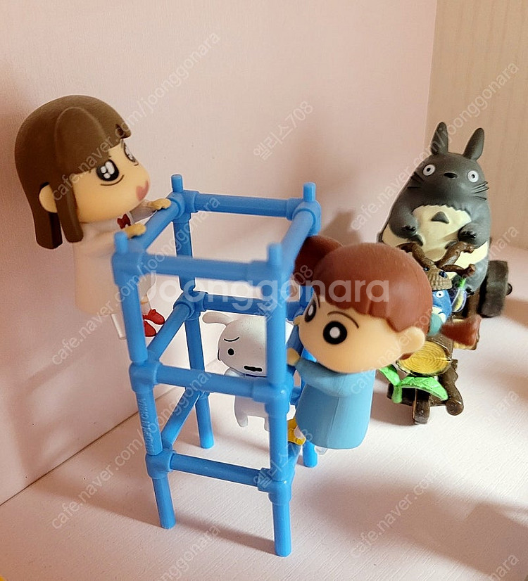 짱구 흰둥이 유리 수지 훈이 피규어 리멘트 가챠--1