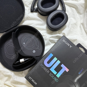 소니 SONY ULT WEAR 헤드폰 블랙