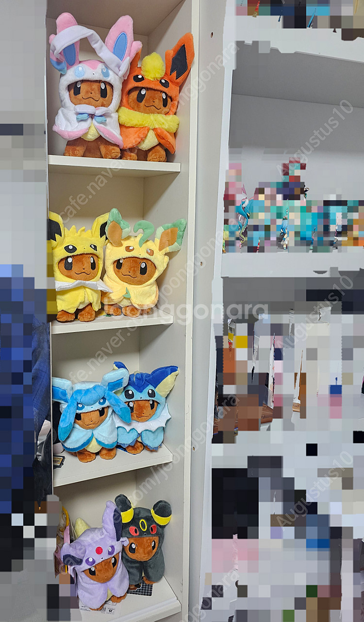 판쵸 이브이 인형 세트(8종) 일괄--0