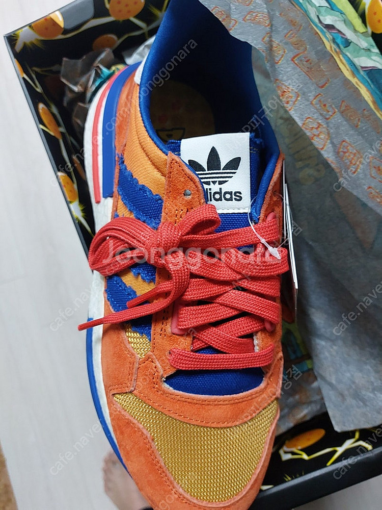 아디다스 X 드래곤볼 ZX500 RM 손오공 270--5