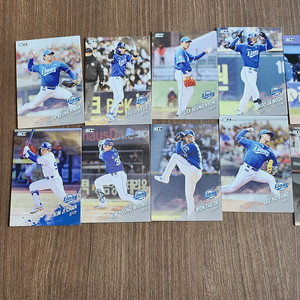 2025 kbo 카드 삼성 일괄 14장