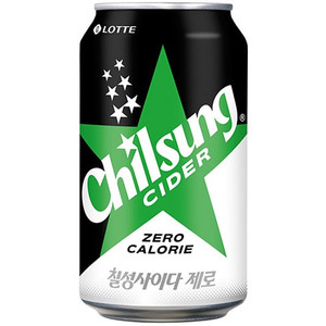 [세븐일레븐] 칠성사이다 제로 355ml: 900원