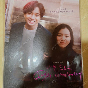 영화 나를 모르는 그녀의 세계에서 A3 포스터