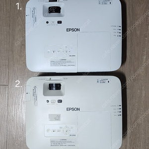 Epson EB-2250U 프로젝터 2대 판매합니다