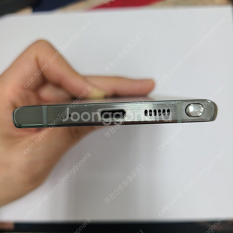 005588 갤럭시노트20 그린 256기가 KT 무잔상...--4