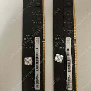 팀그룹 ddr5 cl46 5600mhz 32gb(16*2) 램