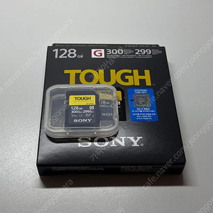 소니 TOUGH 128G 메모리 카드 판매합니다!