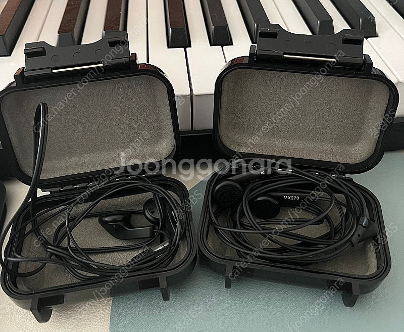 젠하이저 MX270, MX400ll 유선 이어폰 일괄--3