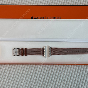 애플워치 에르메스 투알 아쉬 골드 에크루 싱글투어(41mm)