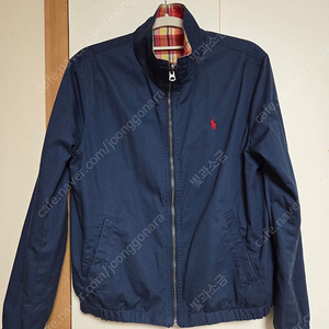 폴로 보이즈 양면 마드라스 자켓 사이즈 L (150~160) Reversible Cotton Madras Jacket 팝니다 키즈 남아