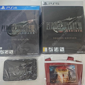 ps4 파이널판타지7 리메이크 디럭스 ps5 파판7 리버스 디럭스 미개봉