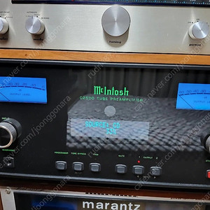 맥킨토시 진공관 프리앰프 C2500