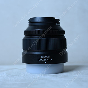 (ND필터 포함) 새상품급 NIKKOR Z DX 24mm f/1.7 니콘 24.7 렌즈 (zfc, z30, z50, z50ii 유일무이 정품 단렌즈) 필터 포함 300,000원에