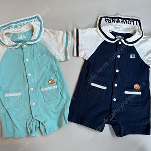 돌아기 여름옷 세트 (쌍둥이 일괄)