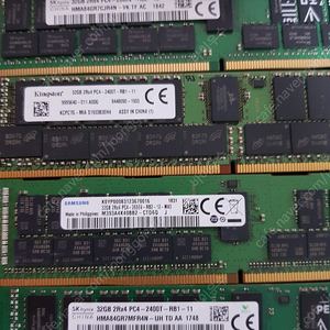 ECC PC4 32GB 메모리 판매합니다