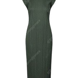 플리츠플리즈 다크그린 원피스 4사이즈