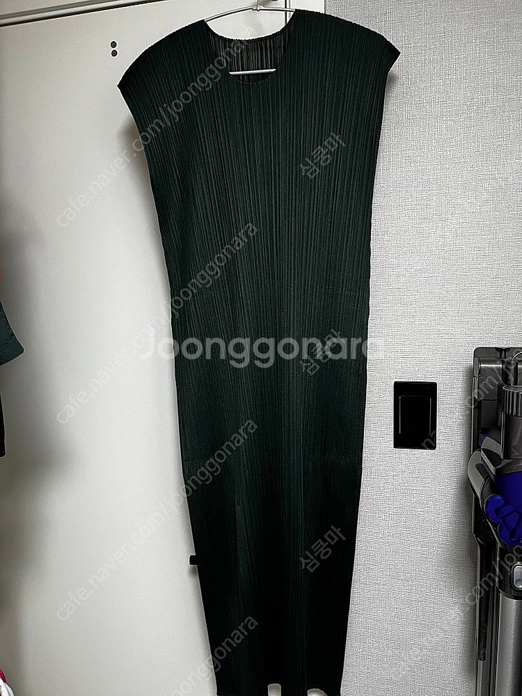 플리츠플리즈 다크그린 원피스 4사이즈--1