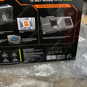 기가바이트 RTX 5090 WINDFORCE OC D7 (윈드포스 미개봉) 팝니다.