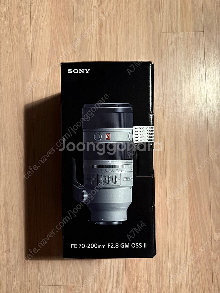 소니 70-200gm2 미개봉 새제품 판매합니다(정품등...--0