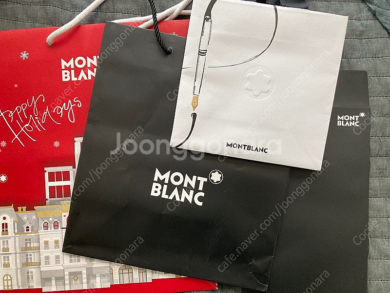 몽블랑 쇼핑백 파우치--1