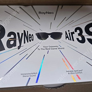 Rayneo air 3s 최신형 AR글래스 팝니다. 2S아님
