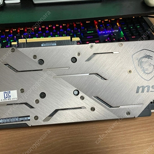 MSI RTX 2070 8gb 게이밍X 트윈 프로저