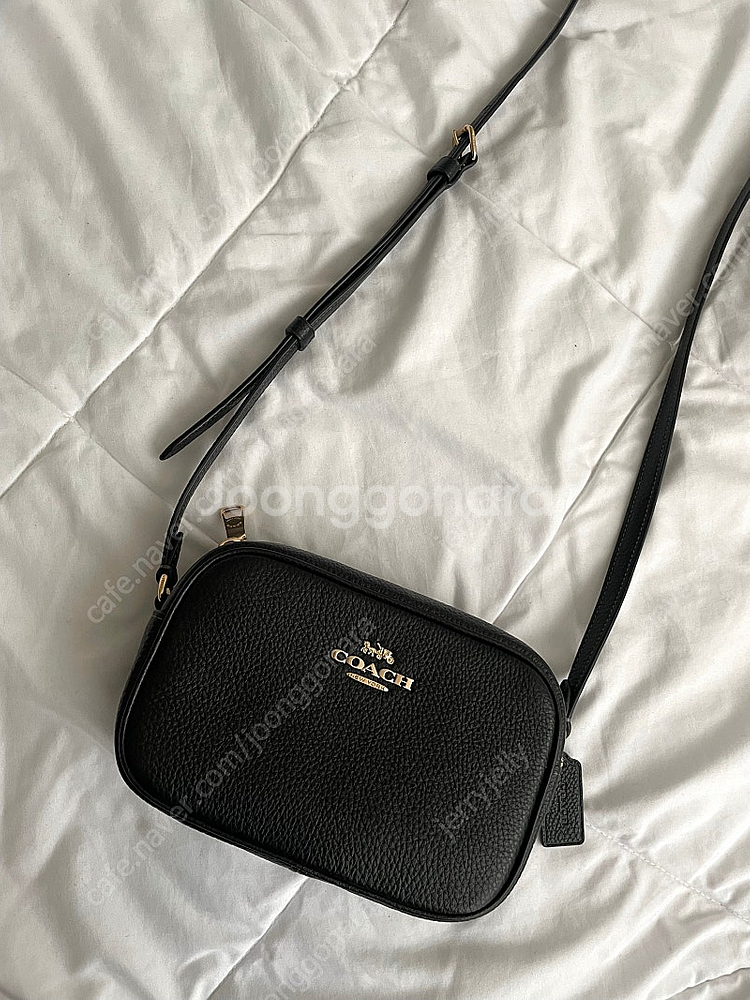 코치 제이미 미니 카메라 크로스백 블랙--1