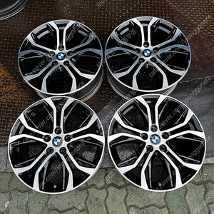 18인치 BMW X1 블랙폴리쉬 순정휠 1대분 PCD112 7.5J +51