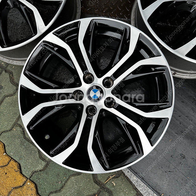 18인치 BMW X1 블랙폴리쉬 순정휠 1대분 PCD1...--2