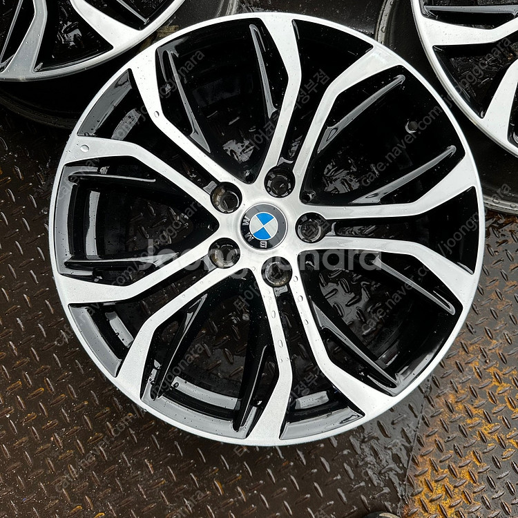 18인치 BMW X1 블랙폴리쉬 순정휠 1대분 PCD1...--4