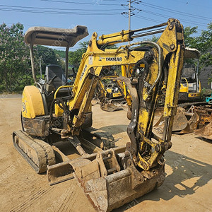 중고미니굴삭기 2010년식 얀마 2톤 버켓3+집게장착 농장용 판매