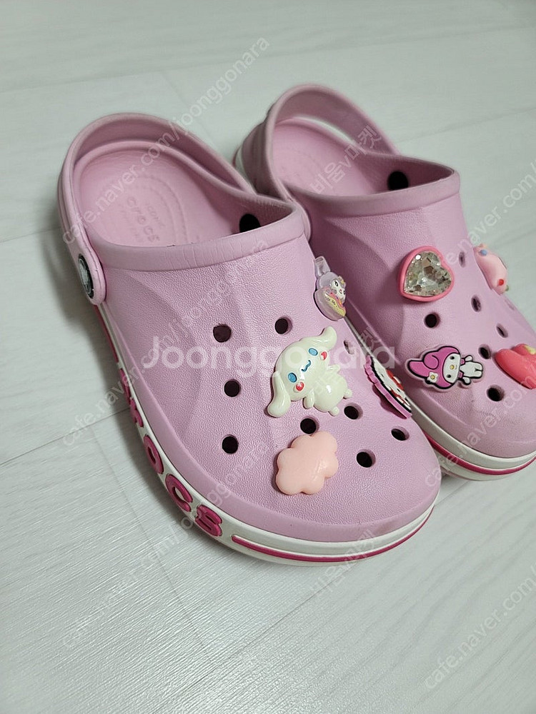 크록스 키즈 지비츠 포함 (13사이즈)--3