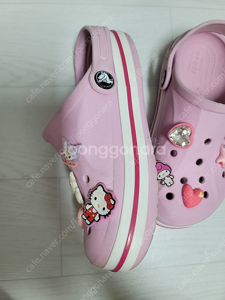 크록스 키즈 지비츠 포함 (13사이즈)--7