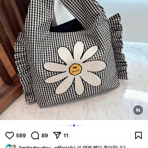 리미떼두두 체크 가방