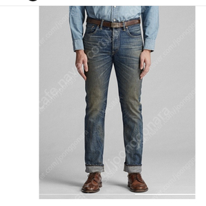 RRL 더블알엘 슬림 내로우 셀비지 진 입니다.