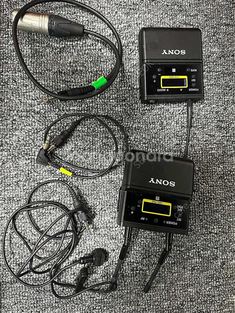 Sony d21 무선 와이어리스 마이크 판매합니다--0