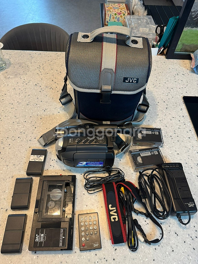 빈티지 레트로 JVC 캠코더 JVC GR-AXM307 ...--0