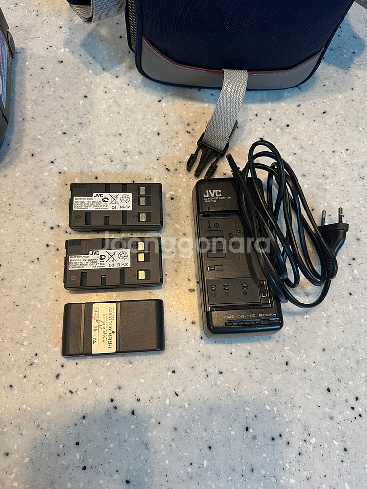 빈티지 레트로 JVC 캠코더 JVC GR-AXM307 ...--8