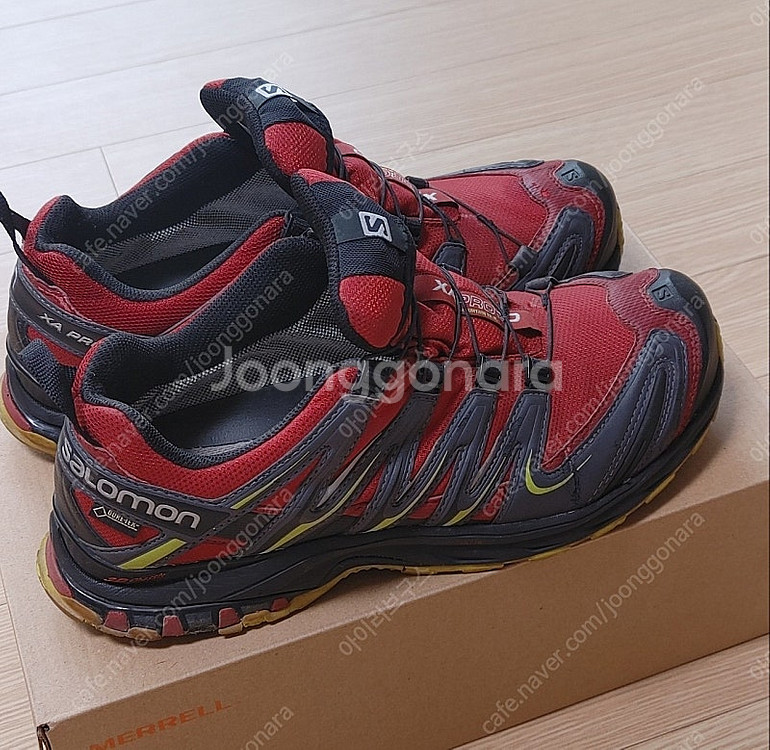 살로몬 xa pro 3d 고어테르 트레킹화--0