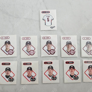 KBO 김도영 포함 국대, 유니폼, 선수, 마스코트 띠부씰 판매