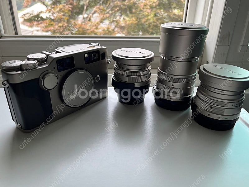 콘탁스 g2 + 28mm 45mm 90mm--0