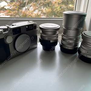 콘탁스 g2 + 28mm 45mm 90mm