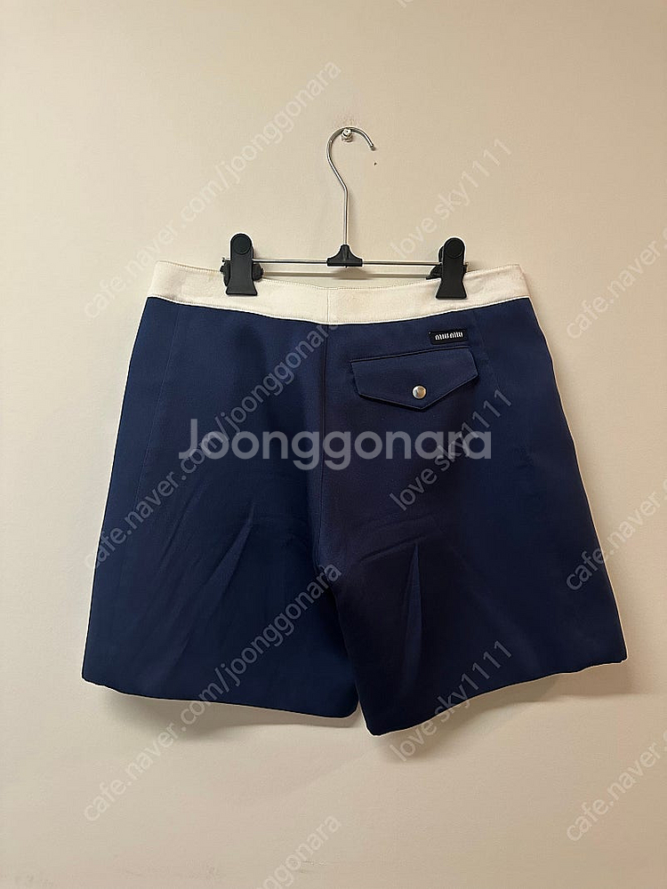 미우미우 콜렉션 반바지--1