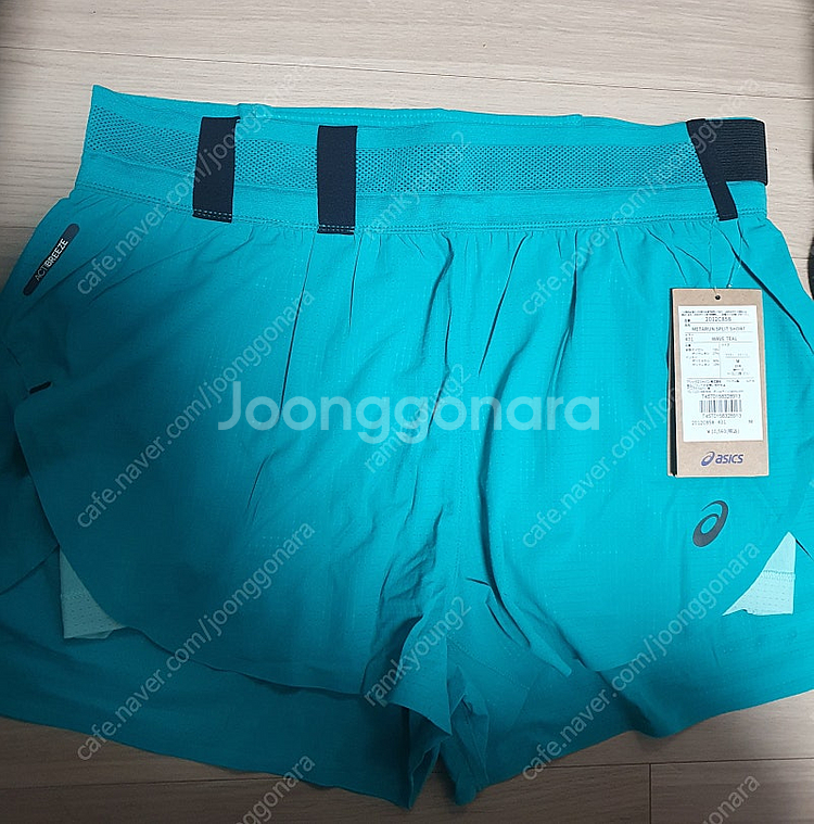 아식스 메타런 쇼츠 여성용--0