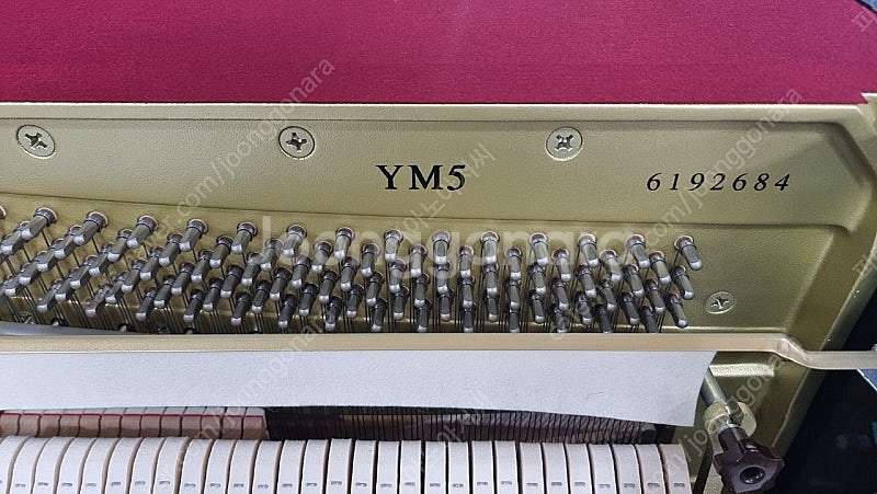 (판매)2007년생산 야마하피아노 YM-5 블랙유광--7
