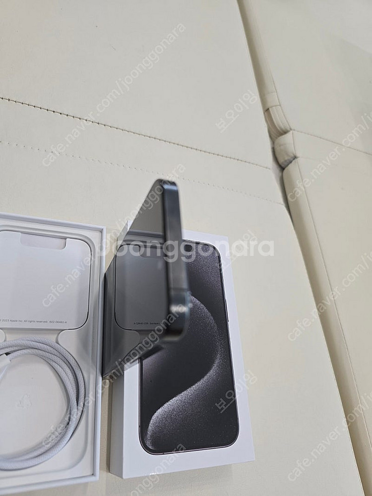 105만 아이폰15프로 512기가 애플케어 애케플--4