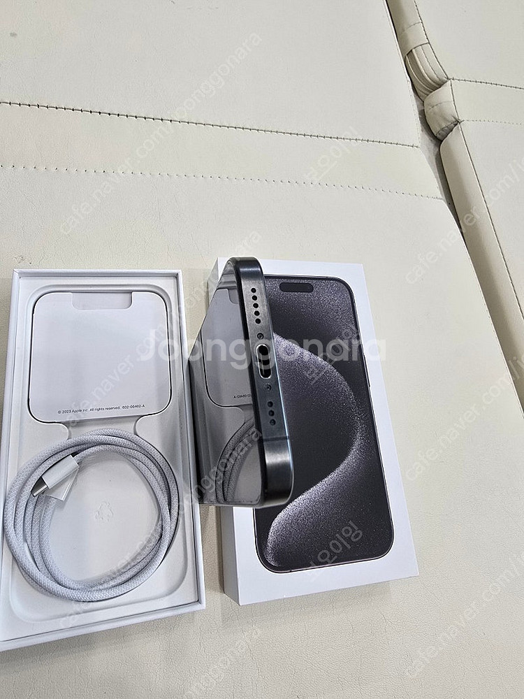 105만 아이폰15프로 512기가 애플케어 애케플--6